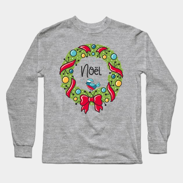 Noel Long Sleeve T-Shirt by JoyFabrika